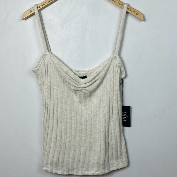 NWT Reformation Pippy Top Natural Sweetheart Tank Size XL Linen Bohemian Boho‎ - Picture 5 of 11